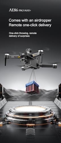 BelleVuee AE86 PRO MAX+ Mini Camera Drone 8K HDR Video Black