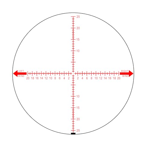 TRACT TORIC UHD 4-25X50 34mm FFP MOA Scope with Eagleman LRH Reticle Graphite Grey