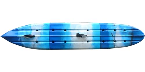 BKC Brooklyn 13.0 Tandem Modular Pedal Kayak Blue Camo