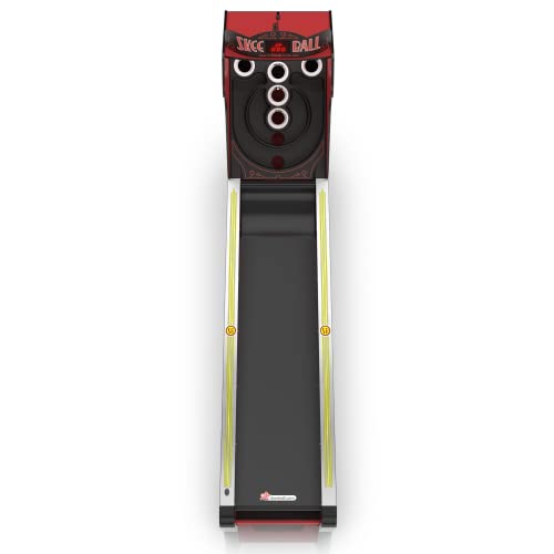 Skee-Ball Arcade Game Table Deluxe Red
