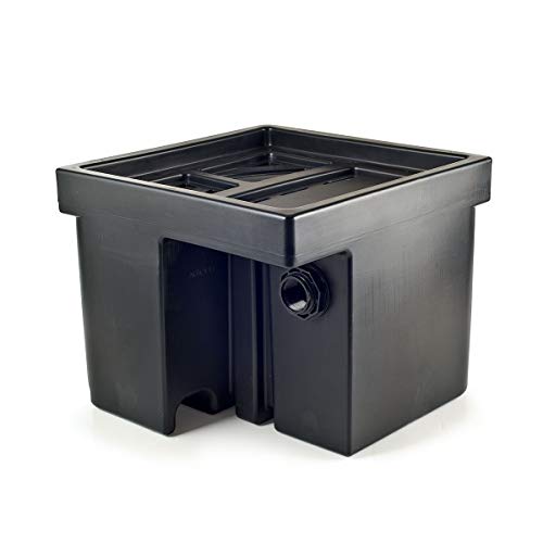 Atlantic Water Gardens CFBASKINKIT12 Basin Kit for Formal Waterfall Spillways Black