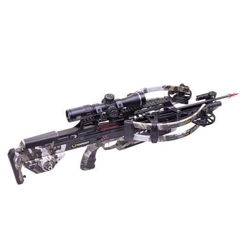 TenPoint TRX 515 Crossbow Vektra - Fastest & Most Accurate with ACUslide MAXX, EVO-X Elite Scope & 3 CenterPunch HPX Arrows