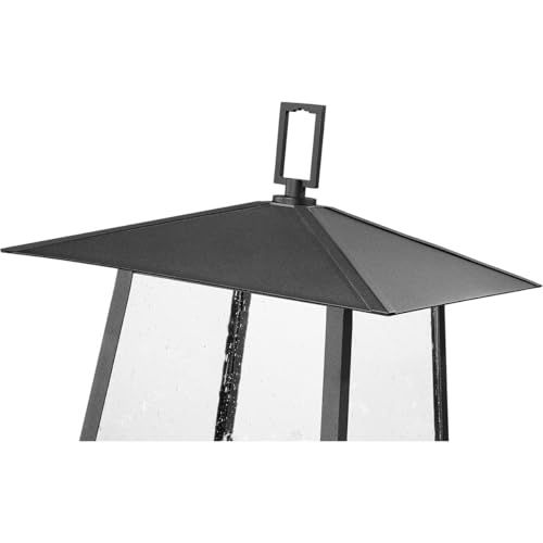 Z-Lite Rainer 4 Light 117" Tall Post Light Black
