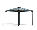 Palram Canopia Palermo 3000 10x10 Gazebo Gray