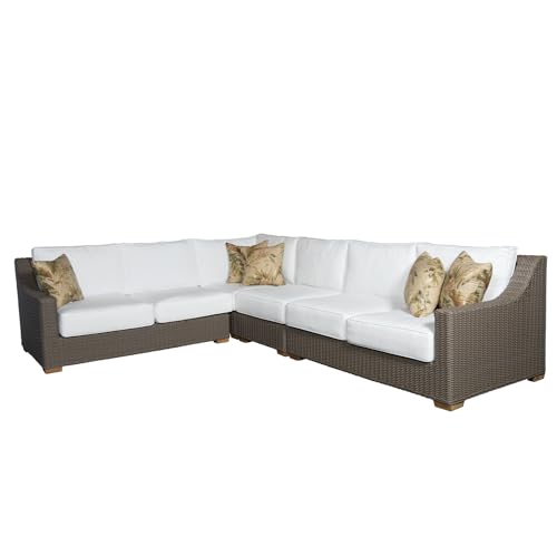 Padma's Plantation Nautilus Outdoor Ottoman