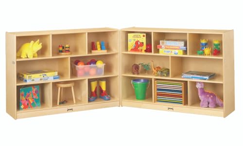 Jonti-Craft Super-Sized Mobile Fold-N-Lock Yellow