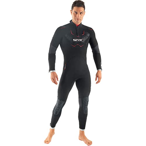 SEAC Men's Full Wetsuit 5mm Black