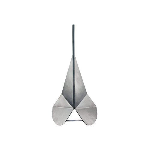 Norestar 44 lb Stainless Steel Delta/Wing Boat Anchor for Boats up to 57 Feet