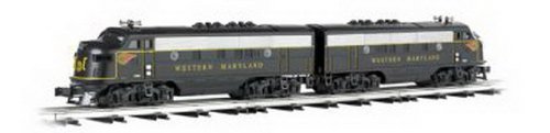 Bachmann Williams F3 Diesel Locomotive Set Western Maryland Fireball O Scale