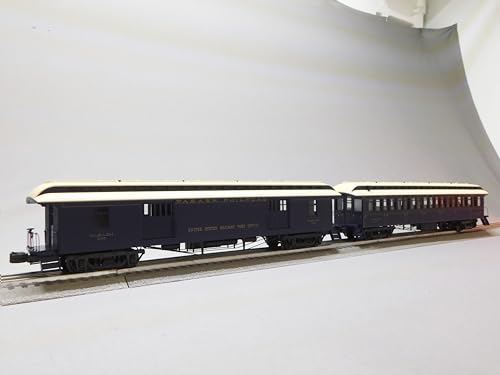 Lionel Wabash Wood Baggage Coach 2 Pack O Gauge #343#402 Natural Color
