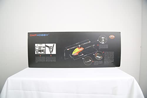 OMPHOBBY M2 Explore RC Helicopter Dual-Brushless Motor 6CH 3D Flight BNF Yellow