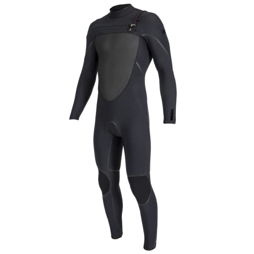 O'Neill 4/3mm Psycho Tech Chest Zip Full Wetsuit Black/Black