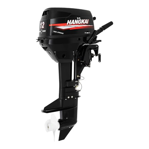Eapmic 2 Stroke 12HP 169CC Outboard Motor Water Cooling System