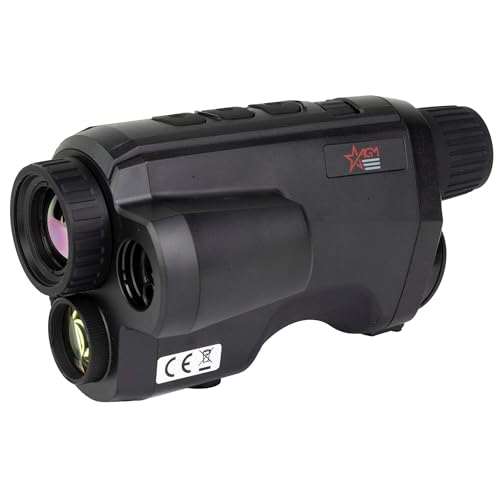AGM Global Vision Fuzion LRF TM25-384 Thermal Monocular with Laser Rangefinder Black