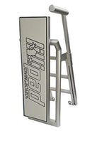 Lillipad Diving Board Pack - Includes Board, Under Mount, and Upgraded SEADEK Foam Grip Silver Anodized Cool Grey Undermount