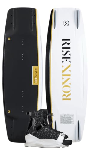 Ronix 140 Rise Wakeboard Package w/ Halo Boots Black 6-8.5