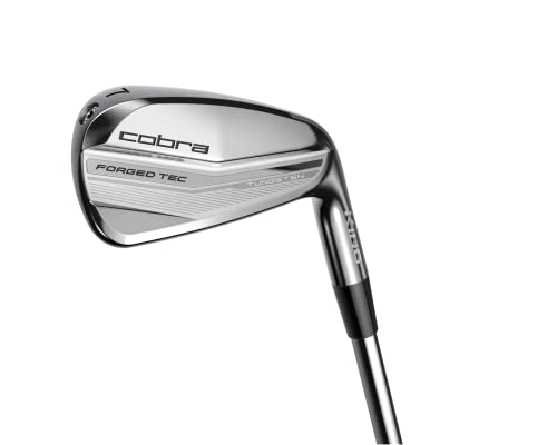 COBRA Golf 2022 King Forged Tec Iron Set Men's Right Hand Satin Chrome