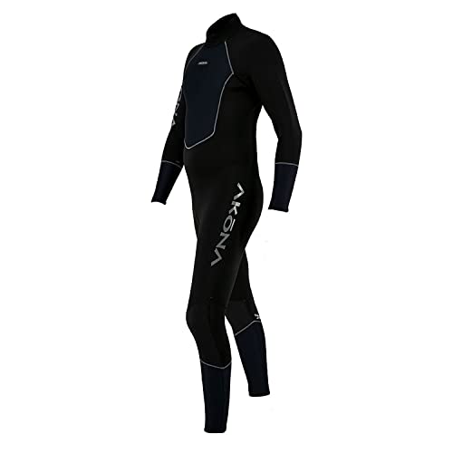 AKONA Men's 3mm Full Suit Quantum Stretch Neoprene Large