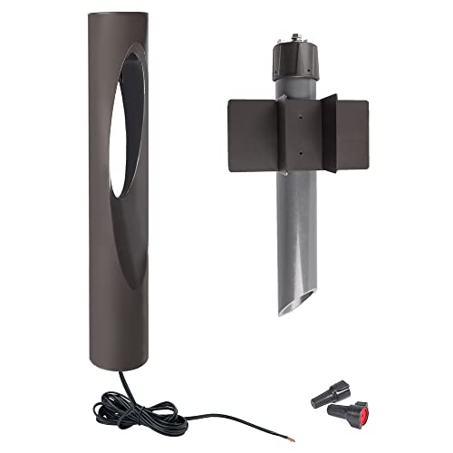 WAC Lighting Scoop LED 12V Bollard Light 2700K Bronze