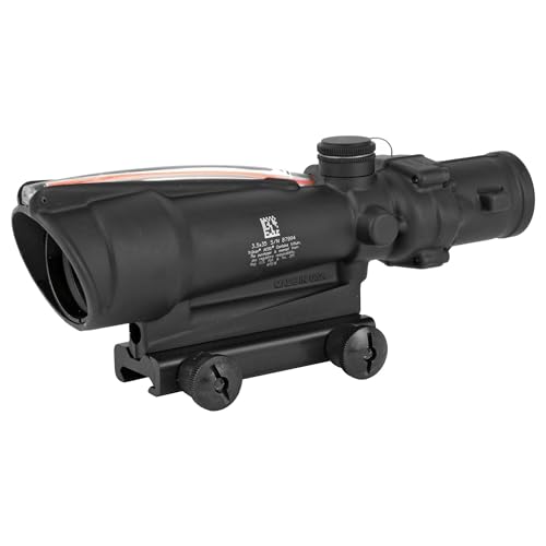 Trijicon ACOG 3.5x35mm Dual Illuminated Red Crosshair .308 Ballistic Reticle with TA51 Mount Black Red