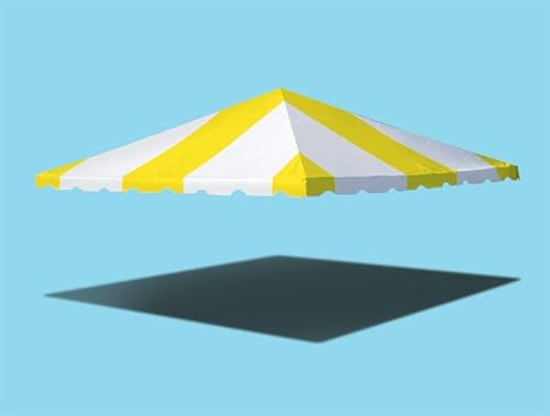 TentandTable 20-Foot x 20-Foot Tent Top Yellow