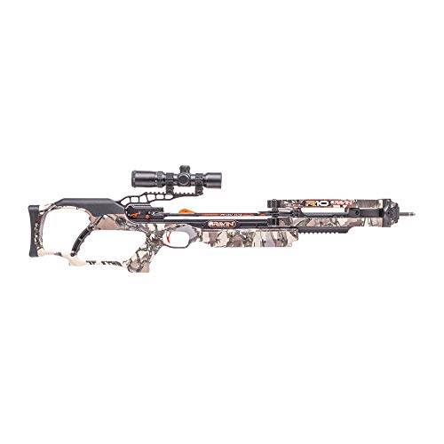 RAVIN R10 400 FPS Crossbow Predator Camo Bundle with Steel Broadheads & Shoulder Sling