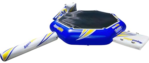 AQUAGLIDE Rebound 20 Inflatable Water Trampoline Blue