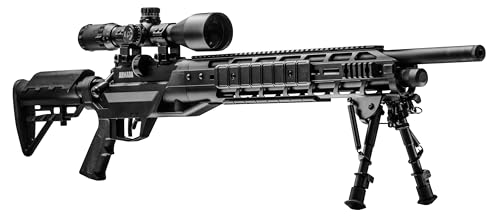 Benjamin Armada BTAP17SX .177-Caliber Pellet PCP Hunting/Target Air Rifle and Scope Black