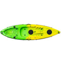 CuisinAid Fishing Kayak with Paddles 9.68FT Green Yellow