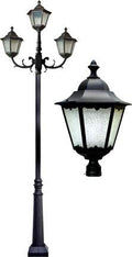 DABMAR LIGHTING INC GM8124-B-MT 3-Light Lantern Fixture