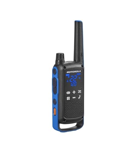 Motorola Solutions Talkabout T802 Portable FRS Two Way Radio 10 Pack Blue/Black