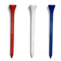 Golf Tees Etc 2 3/4" Wooden Tees - Pack of 5000 (Red/White/Blue Mix)