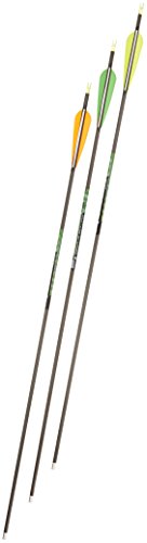 Gold Tip Kinetic XT 400 Arrows with 4-Inch Vanes 72 Count Black