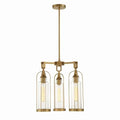 Eurofase Yasmin 3 Light Outdoor Pendant Vintage Style Aged Gold