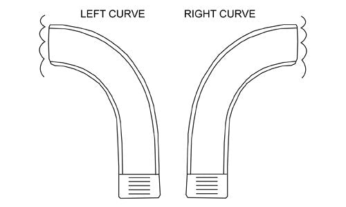S.R. Smith TurboTwister Right Curve Pool Slide Sandstone
