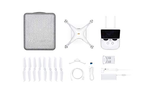 DJI Phantom 4 Pro Plus V2.0 Drone Quadcopter 20MP Camera 4K Video White (Renewed)