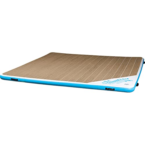 Connelly CWB Party Cove Dock 8' Inflatable Floating Water Mat Brown