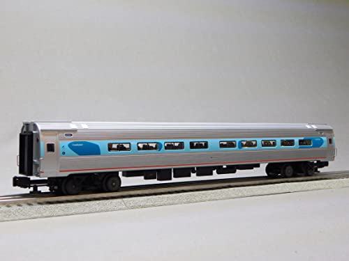 Lionel Amtrak AMFLEET Phase V Passenger Coach/CAB CAR 2 Pack O Gauge Silver