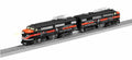 LIONEL TRAINS Halloween Legacy FA-2 AA Diesel Locomotives O Gauge 2333100