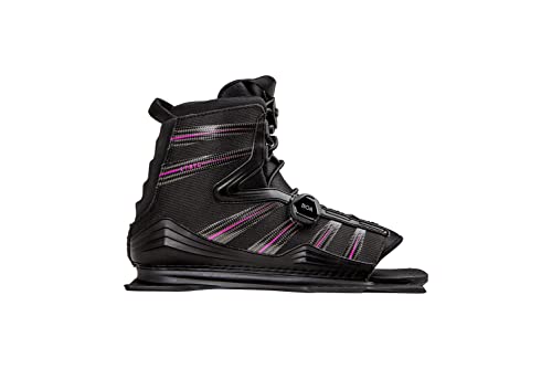 Radar Lyric Waterski w/Lyric Boa Boot - SM & Lyric Boa ARTP Carbon/Black/Rhodamine