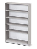 Jonti-Craft Rainbow Accents Tall Bookcase Grey