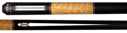 LUCASI LUX58 Billiards Pool Cue Stick Black & Rose Gold