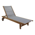 Courtyard Casual 5543 Deck Side Collection Chaise Loungers Natural
