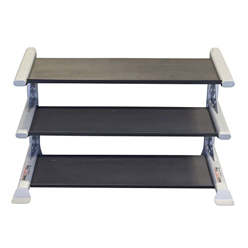 Body-Solid SDKR1000DB Pro Clubline 3-Tier Dumbbell Rack Black