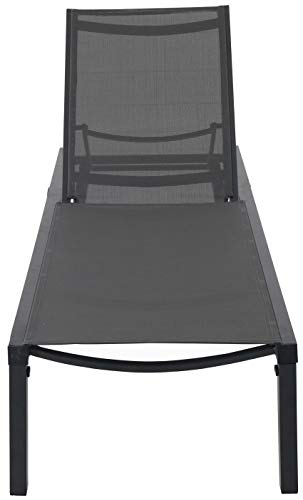 Hanover Windham 3 Piece Outdoor Fire Pit Set with 40,000 BTU Gas Fire Pit and 2 Chaise Lounge Chairs Grey