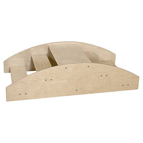 Contender Kids Birch Plywood Rocking Seesaw Natural