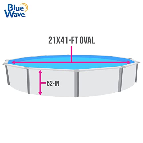 Blue Wave Sports Heavy Gauge Pebble Cover Oval Unibead Pool Liner 21-FT x 41-FT Blue