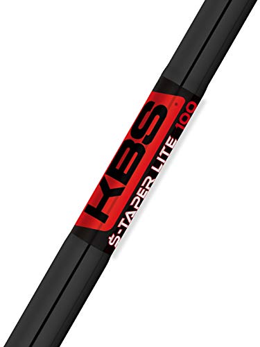 KBS Money $-Taper LITE Black PVD Steel Iron Shafts 3-PW, Set of 8 Shafts - .370 Parallel Tip (Choose Flex) (X-Stiff)