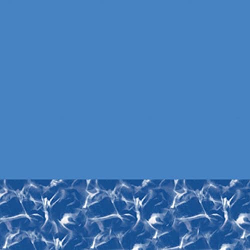 Smartline Swirl Bottom Expandable 33-Foot Round Liner for Above-Ground Pools