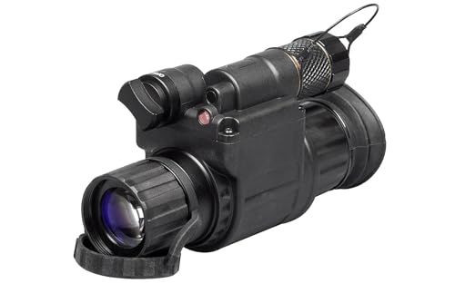 AGM Global Vision Wolf-14 NL1 Night Vision Monocular Gen 2+ P34 Green Phosphor Level 1 Black